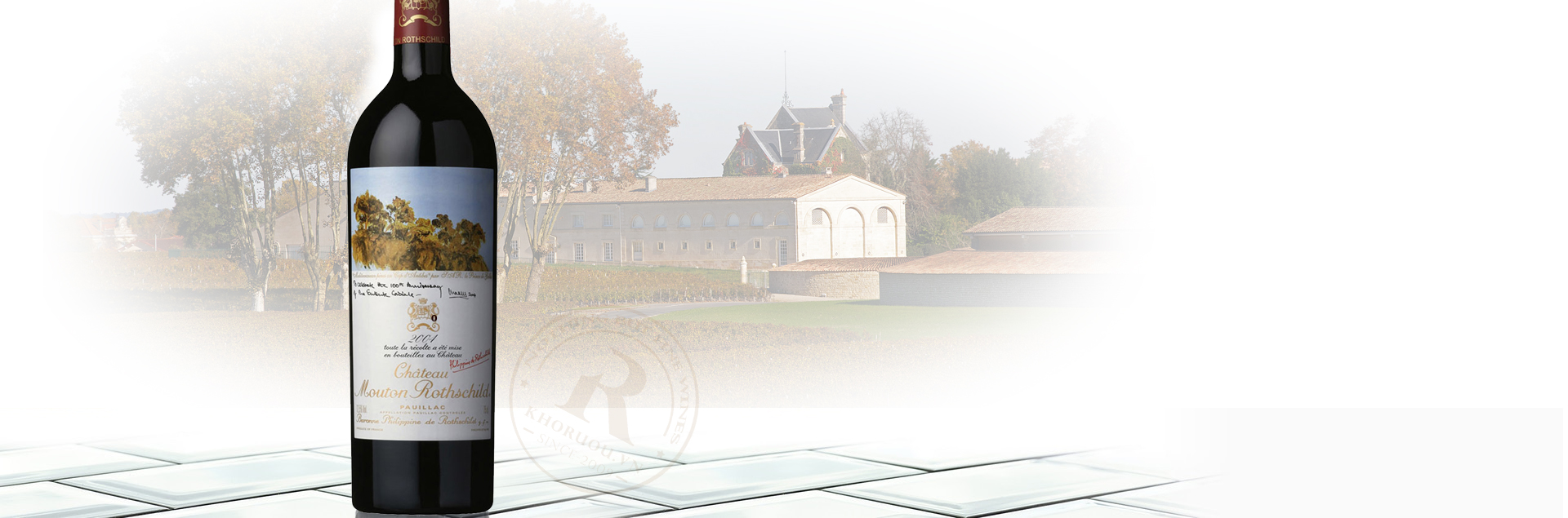 Vang Pháp Chateau Mouton Rothschild 2004